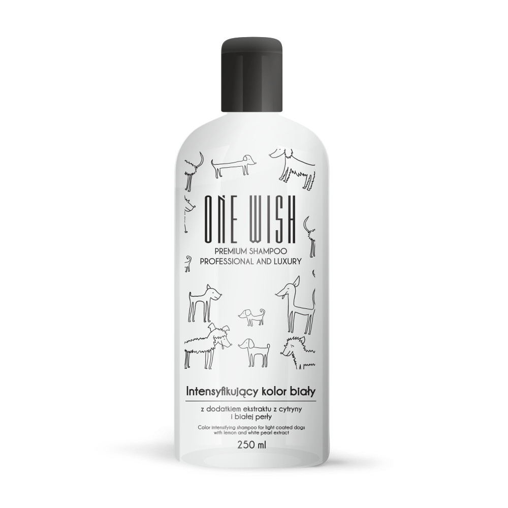 szampon dla psa sierść biała One Wish